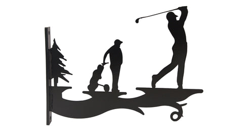 Male Golfer Plant Hanger