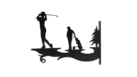 Female Golfer Plant Hanger